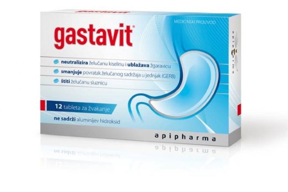 API Gastavit a12 tbl.za žvakanje