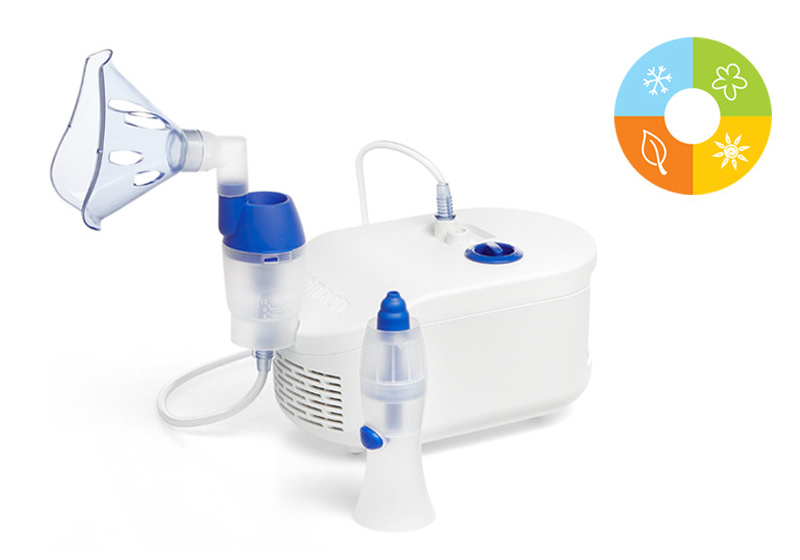 Omron C102 Total inhalator + nosni tuš